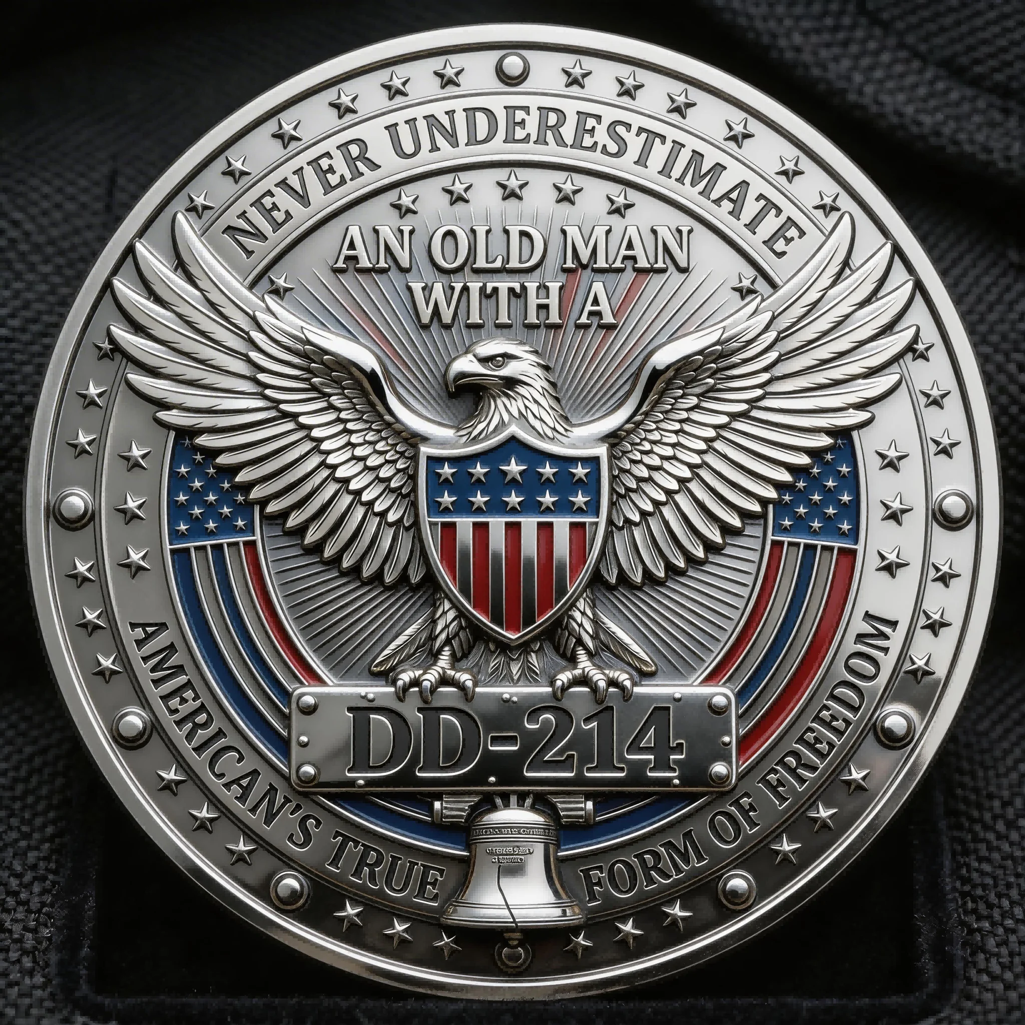 ⚡️Last Day 49% OFF - DD-214 Veteran Pride Challenge Coin 🇺🇸🪙🦅