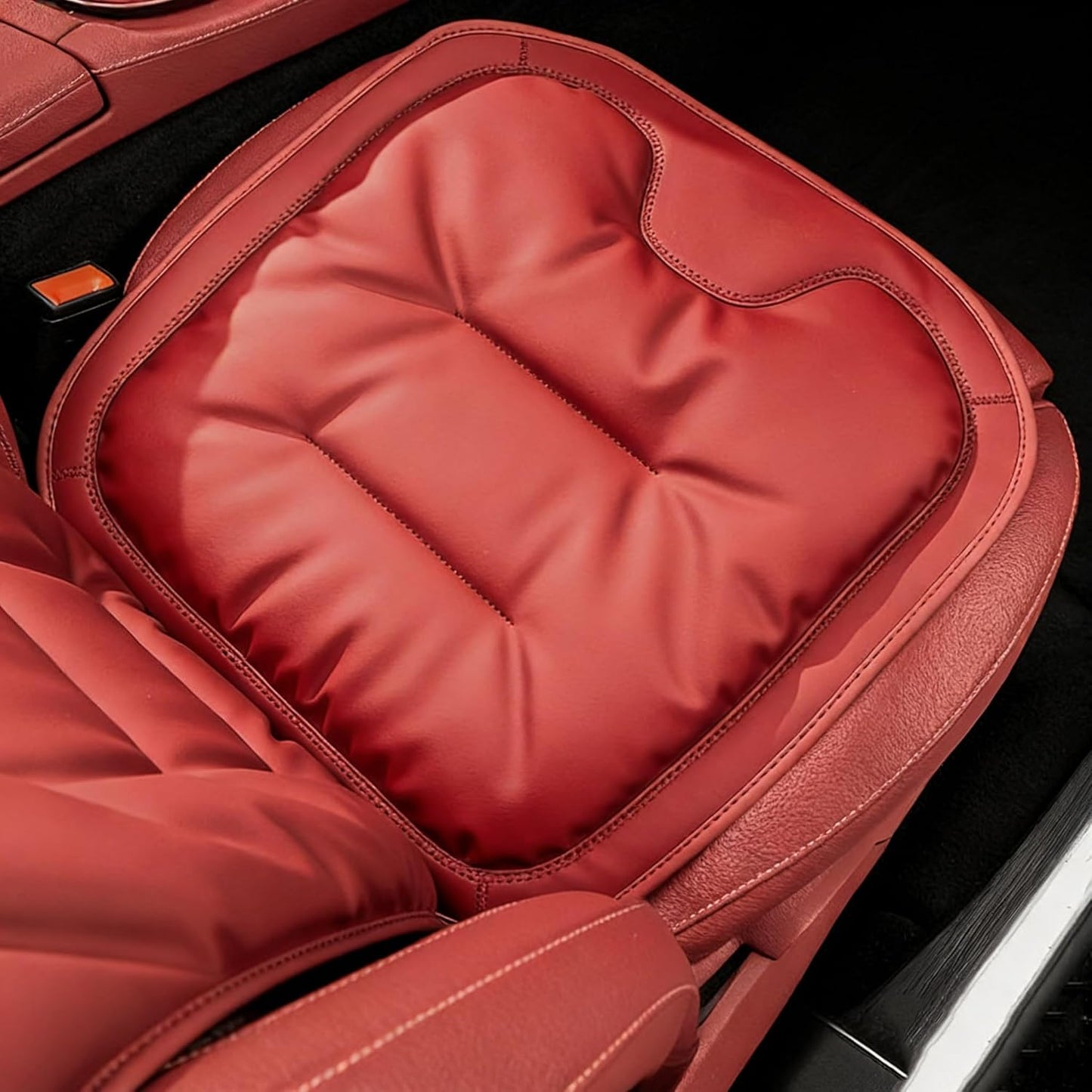 Premium Leather Seat Covers – Skin-Friendly, Stain-Resistant & Easy to Clean. Designed for Front and Rear Seats to Provide Full Coverage and Everyday Protection.（Multiple Brands to Choose From）